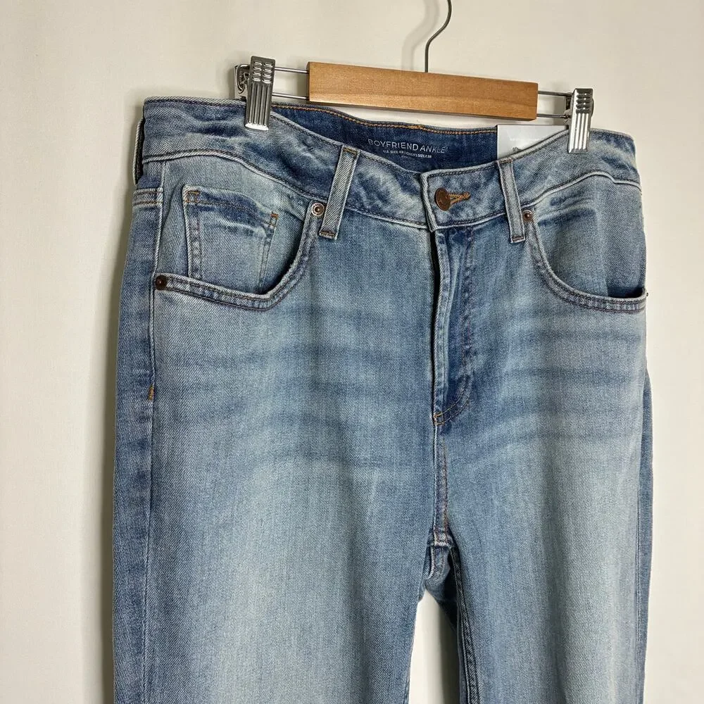 Chico's Boyfriend Ankle Jeans Medium Wash Denim NWT Chicos .5 / US 6